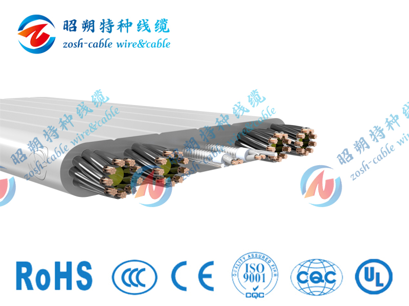 钢丝扁电缆（TVVBG）_耐卷绕（加强型）